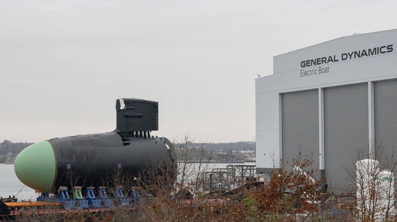 Columbia-Class Bow Section